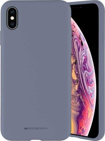 Mercury Mercury Silicone iPhone 12 Pro Max 6,7" lawendowy/lavender gray 1