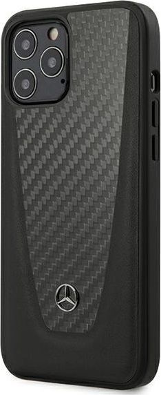 Mercedes Mercedes MEHCP12LACABK iPhone 12 Pro Max 6,7" czarny/black hardcase Carbon Dynamic Line 1