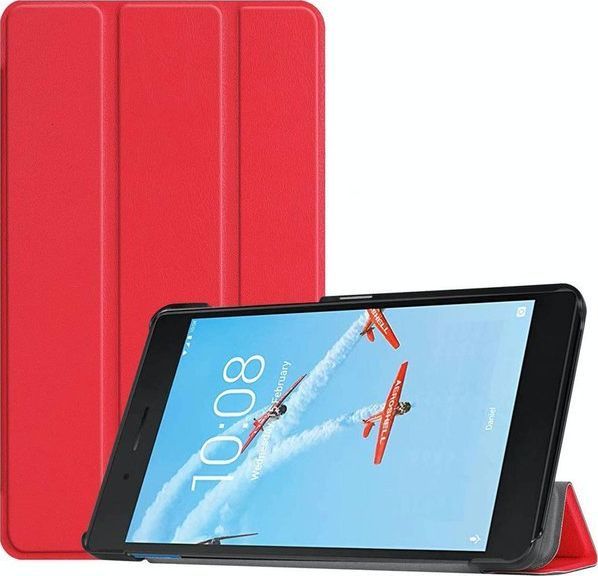 Etui na tablet Alogy Etui Alogy Book Cover do Lenovo Tab E7 7.0 TB-7104F Czerwone + Folia + Rysik uniwersalny 1