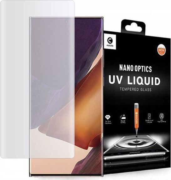 Mocolo Szkło Mocolo 3D UV Liquid do Samsung Galaxy Note 20 Ultra Clear + Szkło Mocolo na aparat uniwersalny 1