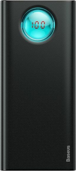 Powerbank Baseus Powerbank 20000mA z wyświetlaczem Baseus Ambilight 2x USB, QC 3.0, PD (czarny) 1