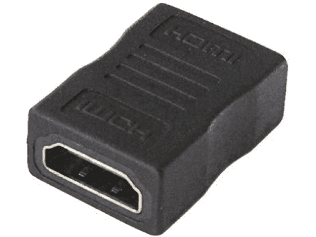 Adapter AV Art HDMI - HDMI czarny (AL-OEM-54) 1