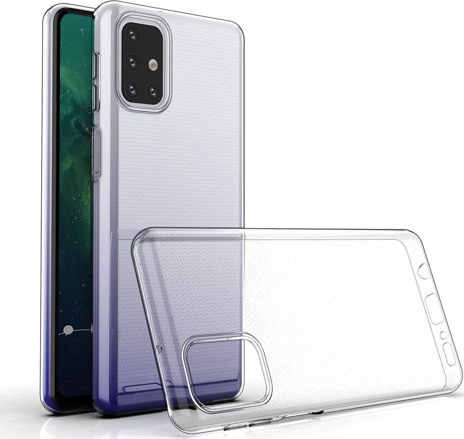 Hurtel 0.5mm Ultra Clear TPU Samsung Galaxy M31s 1