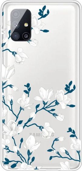 Etui SAMSUNG GALAXY M51 Slim Case Art Pattern Printing TPU Flower 1