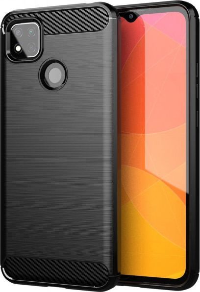 Etui XIAOMI REDMI 9C Pancerne Carbon czarne 1