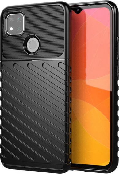 Etui XIAOMI REDMI 9C Pancerne Thunder czarne 1