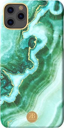 Kingxbar Kingxbar iPhone 11 Marble Series-Green 1