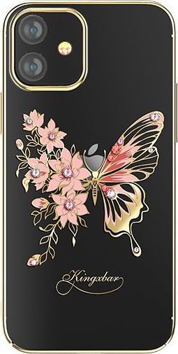 Kingxbar Kingxbar Butterfly Series-Gold iPhone 12 5.4'' 1