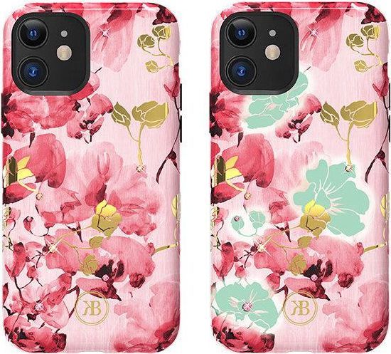 Kingxbar Kingxbar iPhone 11 Forest Series-Pink Flower 1