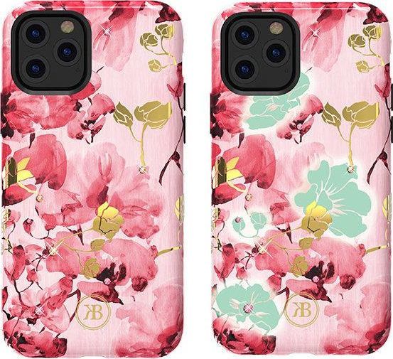 Kingxbar Kingxbar iPhone 11 Pro Max Forest Series-Pink Flower 1