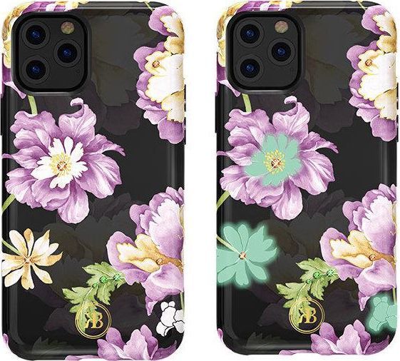 Kingxbar Kingxbar iPhone 11 Pro Forest Series-Purple Flower 1