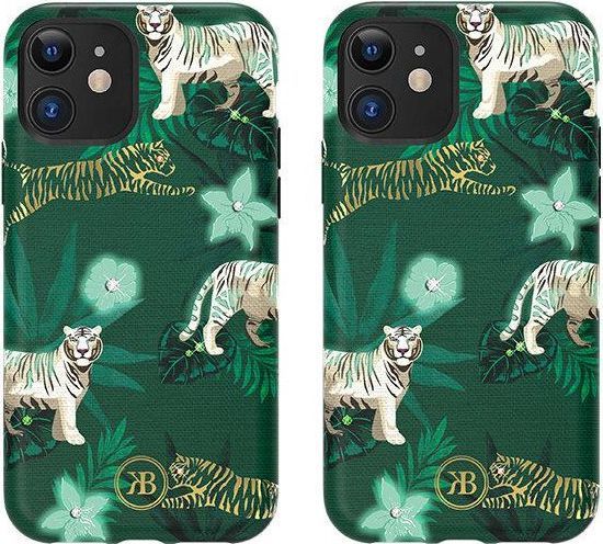 Kingxbar Kingxbar iPhone 11 Forest Series-Green Tiger 1