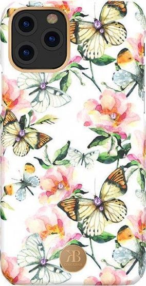 Kingxbar Kingxbar iPhone 11 Pro Max Blossom Series-Peach Flower 1