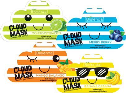Bielenda Cloud mask bąbelkująca maseczka 4 szt. 1