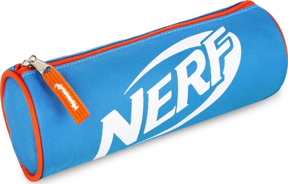 Piórnik Spokey Piórnik szkolny tuba SCROLL niebieski NERF 1
