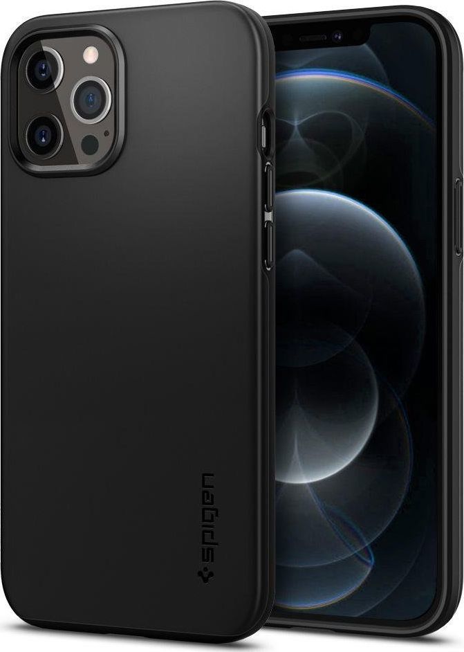 Spigen SPIGEN THIN FIT IPHONE 12 PRO MAX BLACK 1
