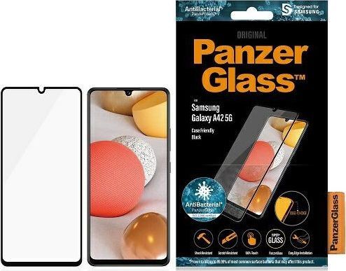 PanzerGlass  Szkło hartowane do Galaxy A42 5G Case Friendly (7250) 1