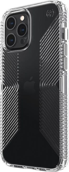 Speck Speck Presidio Perfect-Clear with Grips - Etui na iPhone 12 Pro Max z powłoką MICROBAN (Clear) 1
