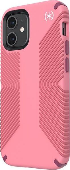 Speck Speck Presidio2 Grip - Etui na iPhone 12 Mini z powłoką MICROBAN (Vintage Rose/Royal Pink) 1