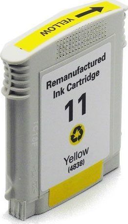 Tusz DD-Print Zgodny Tusz HP11 do HP DesignJet 100 110 500 800 815 820 HP OfficeJet 9100 9110 9120 9130 28ml Yellow zamiennik DD-Print uniwersalny 1