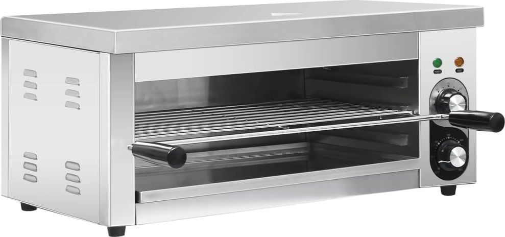 vidaXL VidaXL Elektryczny salamander gastronomiczny, 2500 W, stal nierdzewna 1