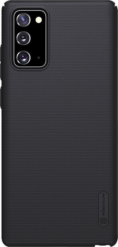 Nillkin Nillkin Super Frosted Shield wzmocnione etui pokrowiec + podstawka Samsung Galaxy Note 20 czarny uniwersalny 1