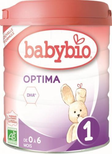 BabyBio Mleko początkowe dla niemowląt od 0 do 6 miesięcy BIO 800 g 1