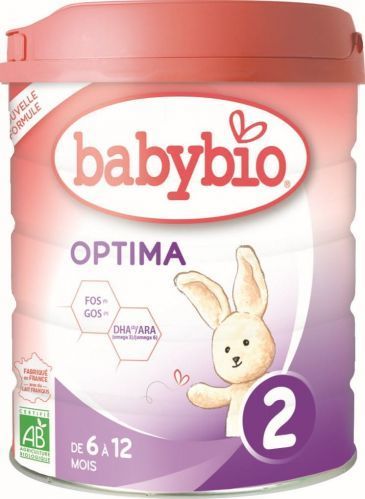 BabyBio Mleko następne od 6 do 12 miesięcy BIO 800 g 1