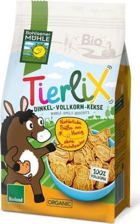 BOHLSENER MUEHLE CIASTKA ORKISZOWE DLA DZIECI ZWIERZĘTA BIO 125 g - BOHLSENER MUEHLE 1