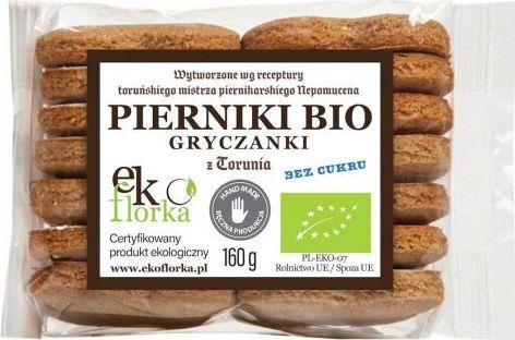 EKOFLORKA PIERNIKI GRYCZANKI BIO 160 g - EKOFLORKA 1