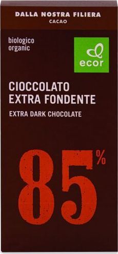 Ecor Czekolada gorzka min. 85% kakao BIO 80 g Ecor 1