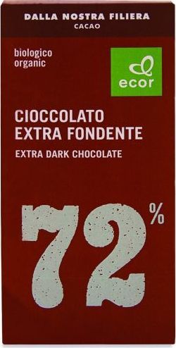 Ecor Czekolada gorzka min. 72% kakao BIO 80 g Ecor 1