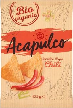 Acapulco Nachosy o smaku chili BIO 125 g Acapulco 1