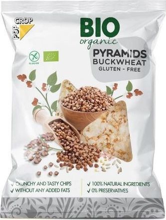 Bio Organic PIRAMIDKI GRYCZANE BEZGLUTENOWE BIO 25 g - POPCROP 1
