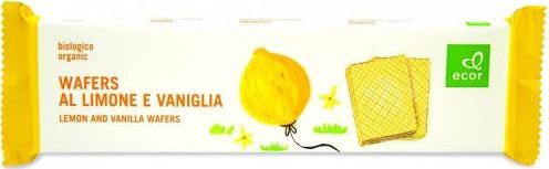 Ecor Wafle z kremem cytrynowo-waniliowym BIO 125 g Ecor 1