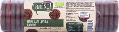 Eureko Ciastka z kawałkami czekolady wegańskie BIO 250 g Eureko 1