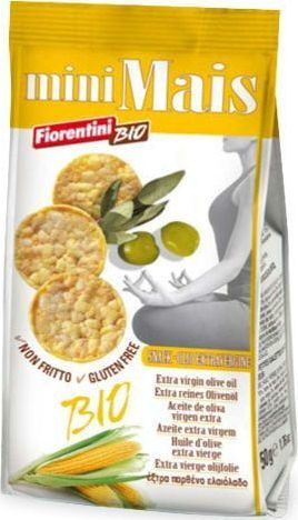 Fiorentini Krążki kukurydziane z oliwą z oliwek extra virgin bezglutenowe BIO 50 g - FIORENTINI 1