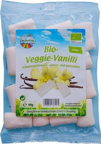 OKOVITAL PIANKI WANILIOWE BEZ LAKTOZY BEZGLUTENOWE BIO 90 g - OKOVITAL 1