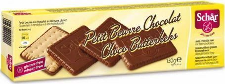 Schar Petit al cioccolato Herbatniki z czekoladą bezglutenowe 130 g Schar 1
