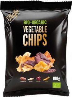 TRAFO CHIPSY WARZYWNE SMAŻONE BIO 100 g - TRAFO 1