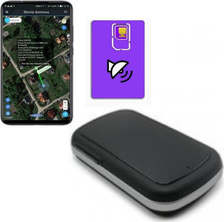 Lokalizator GPS AZ5000G niewykrywalny detektory - Morele.net