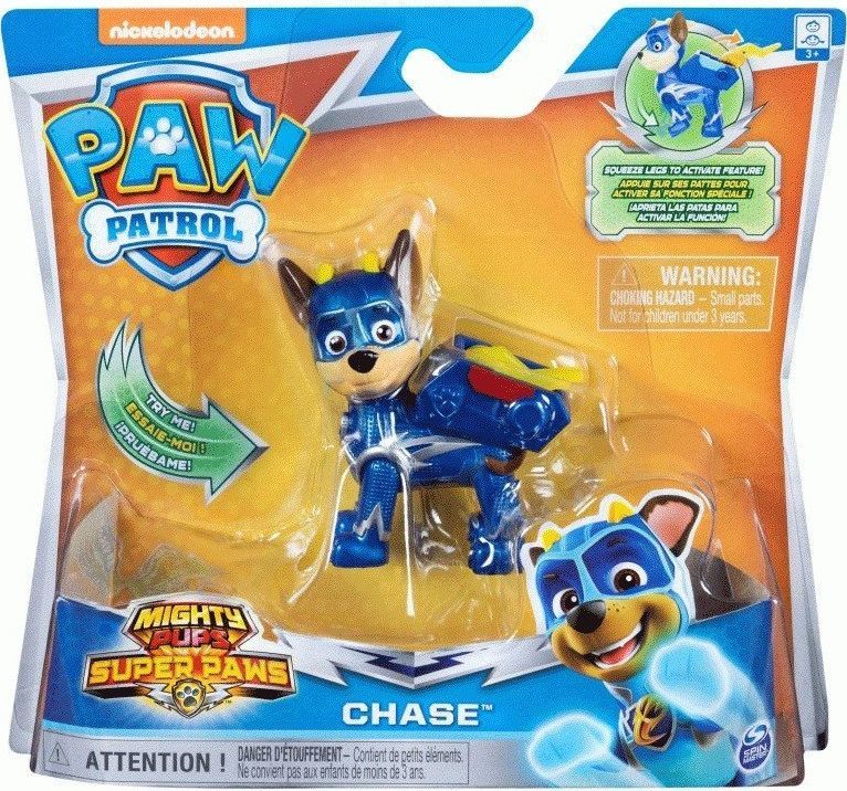 Figurka Spin Master Psi Patrol Mighty Pups - Chase (6052293/20114286) 1
