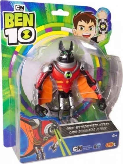 Figurka Epee Ben 10 Figurka Podstawowa Z Akcesoriami 13 Cm Omni Wstrząśnięty Jetray 1