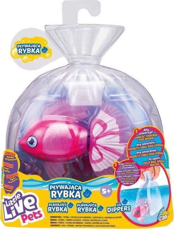 Cobi Figurka interakcyjna Little Live Pets Pływająca Rybka Bellariva 1