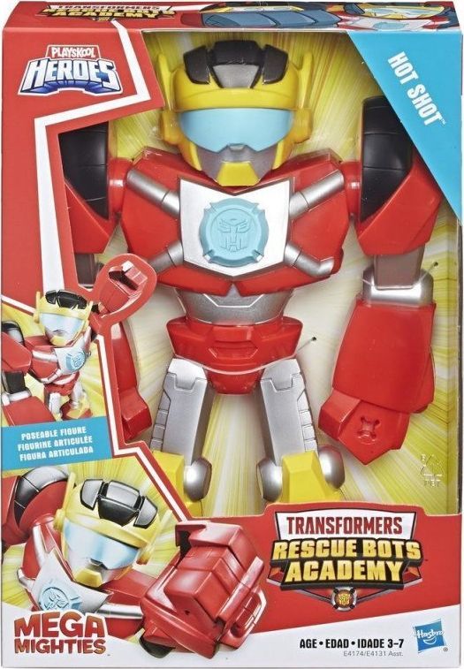 Figurka Hasbro Transformers Rescue Bot Academy Mega Mighties - Hot Shot (E4174) 1