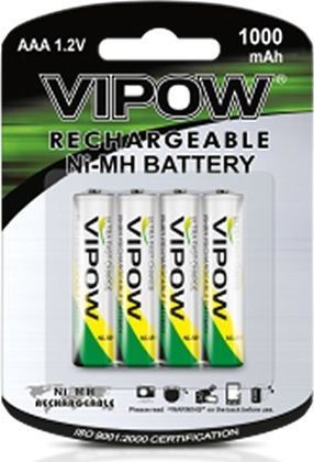  Vipow Bateria AAA / R03 1000mAh 4 szt. 1