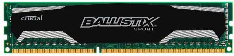 Pamięć Ballistix Ballistix Sport, DDR3, 4 GB, 1600MHz, CL9 (BLS4G3D169DS1J) 1