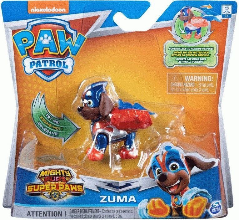 Figurka Spin Master Psi Patrol Mighty Pups - Zuma (6052293/20114290) 1