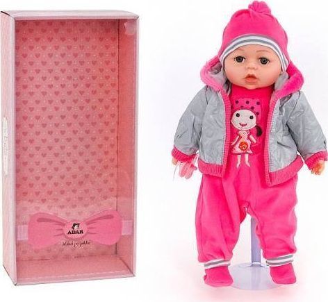 Adar Lalka bobas 45cm z dźwiękiem 501249 1