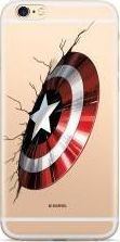 MARVEL ETUI NADRUK 023 KAPITAN AMERYKA IPHONE 5/ 5S/ SE PRZEŹROCZYSTY standard 1